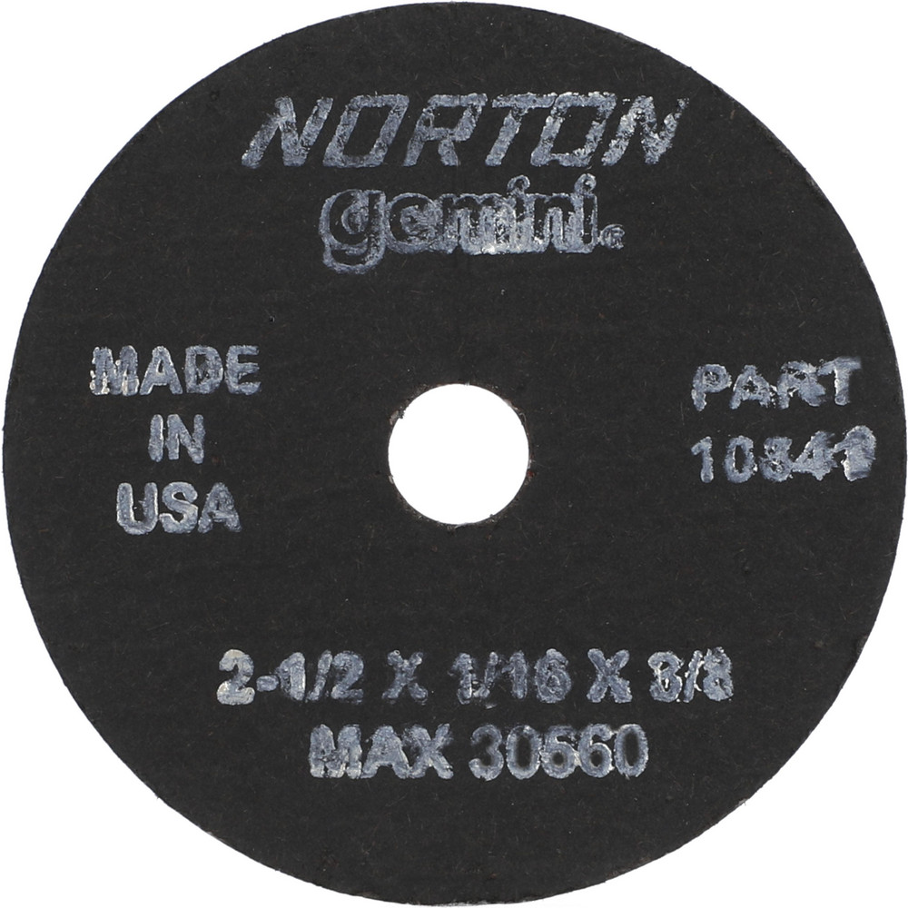 Picture of Norton Abrasives 2 1/2 X 1/16 X 3/8 Ti Gemini Wheel
